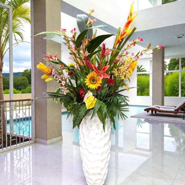 240cm Özel Tanzim Dekor - Saksılı