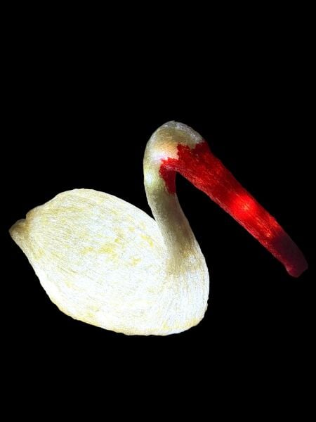 Led Işıklı Dekoratif Obje Pelikan