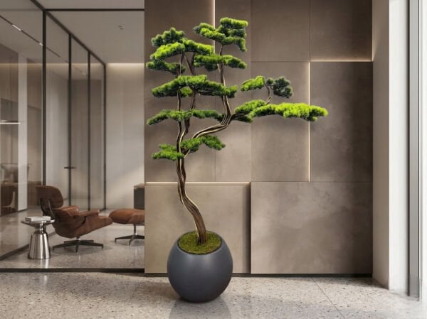 Özel İmalat Yapay Bonsai Ağacı (200 cm)