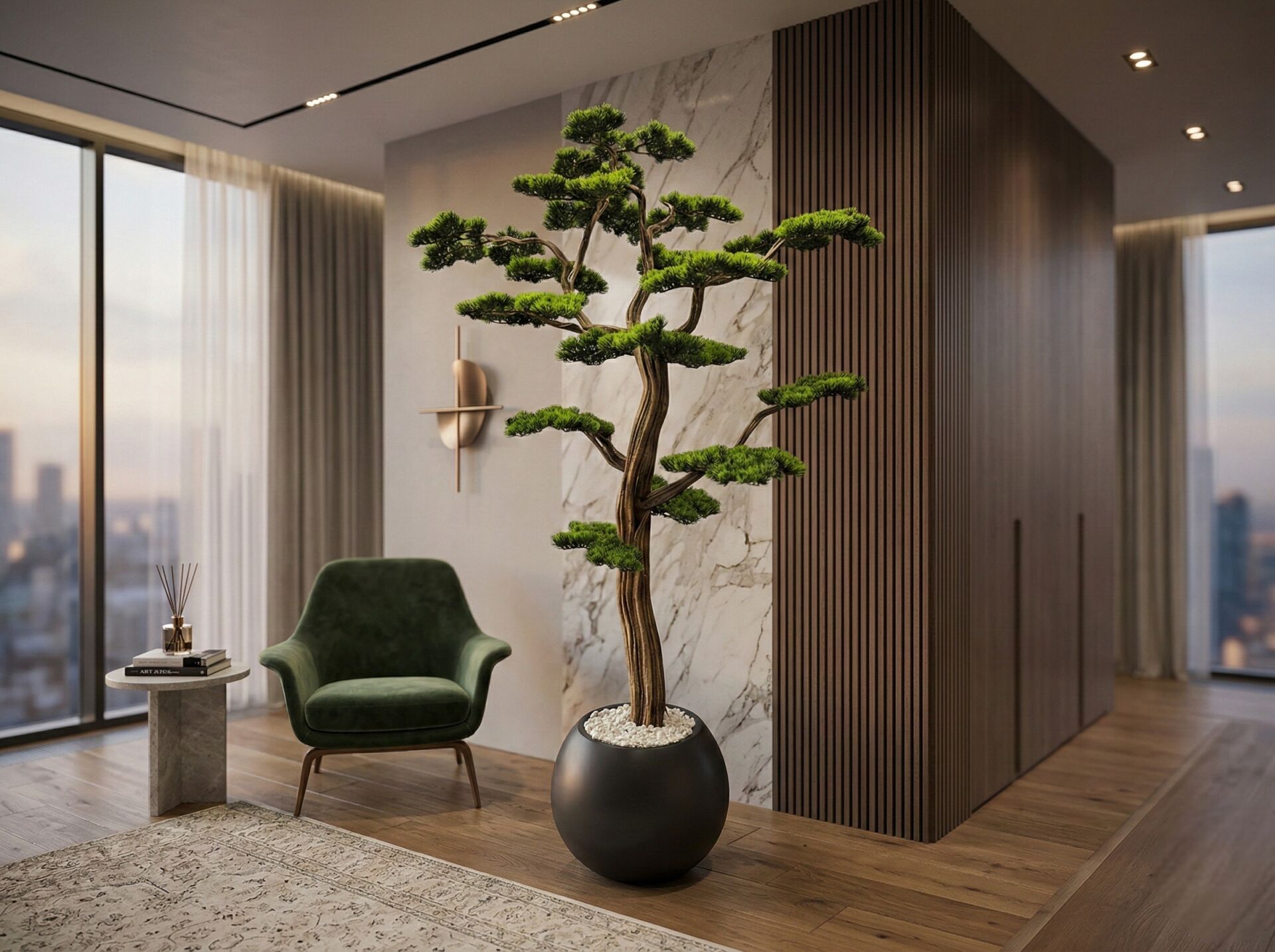 200 cm Doğal Gövdeli Bonsai Ağacı