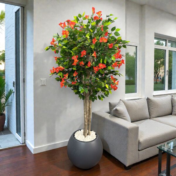 Çiçekli Yapay Ağaç 200cm