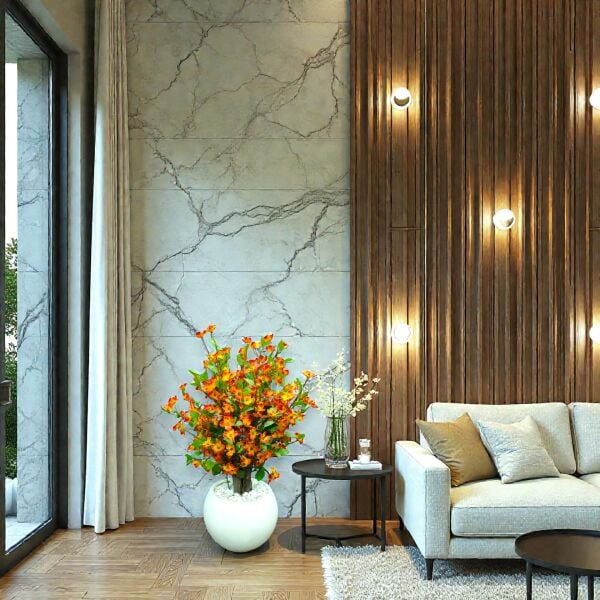 Saksılı Aranjman Yapay Ağaç 110cm