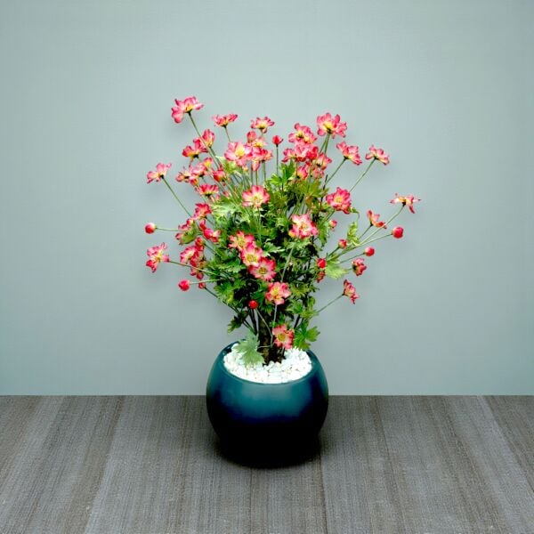 Saksılı Aranjman Yapay Ağaç 90cm