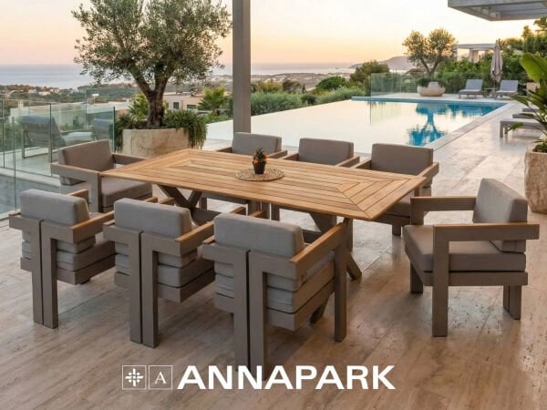 Terra 6 Kişilik Masa Takımı