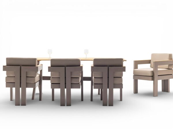 Terra 6 Kişilik Masa Takımı