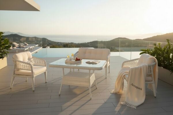 Portofino İkili Balkon Oturma Grubu