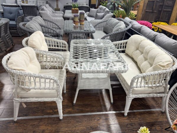 Rattan Masalı Bahçe Oturma Grubu Portofino