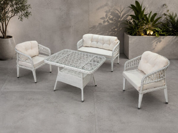 Rattan Masalı Bahçe Oturma Grubu Portofino