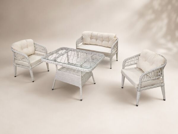 Rattan Masalı Bahçe Oturma Grubu Portofino