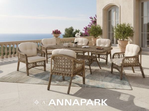 Rattan Bahçe Masa Sandalye Takımı Bali
