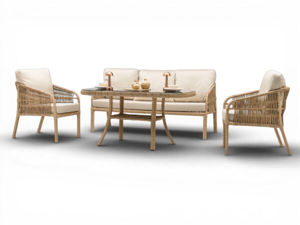 Rattan Masalı Bahçe Oturma Grubu Sophia