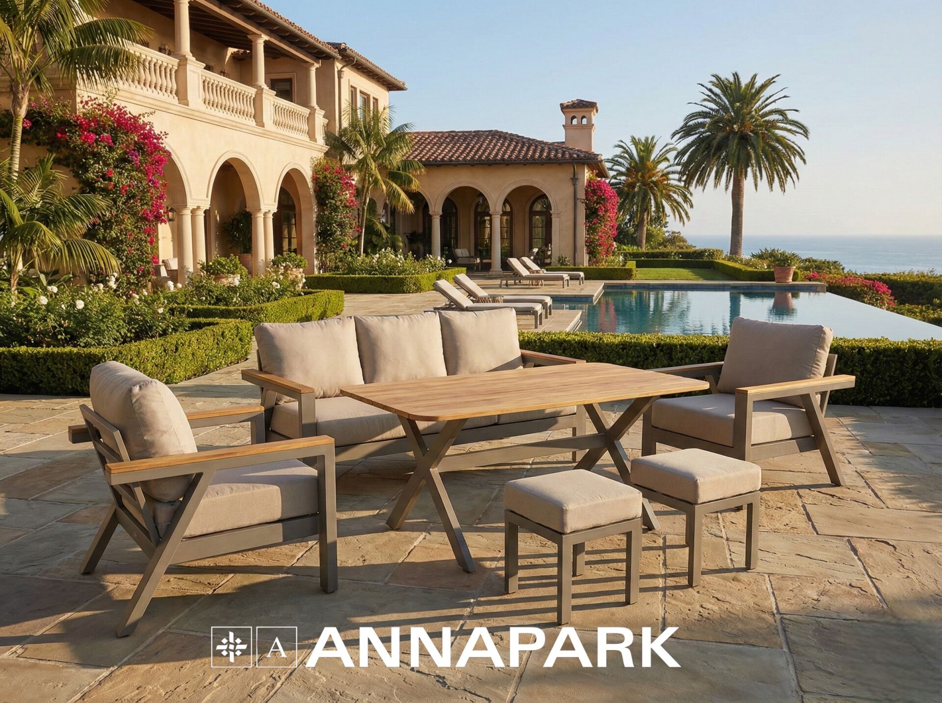 Laurena Oturma Grubu Gri